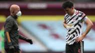 Harry Maguire Aston Villa vs Man Utd Premier League 2020-21