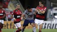 Esteban Valencia e Filipe Luís - Flamengo x La Calera Libertadores 27042021