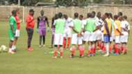 Kenya U- coach Michael Amenga.