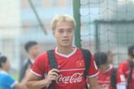 Nguyen Van Toan Vietnam training Asian Cup 2019