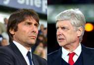 Antonio Conte Arsene Wenger composite