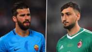 Alisson Becker, Gianluigi Donnarumma