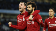 Mohamed Salah Jordan Henderson Liverpool 2018-19
