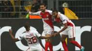 Monaco celebrate Kylian Mbappe Borussia Dortmund