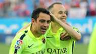 Xavi Andres Iniesta Barcelona 17052015
