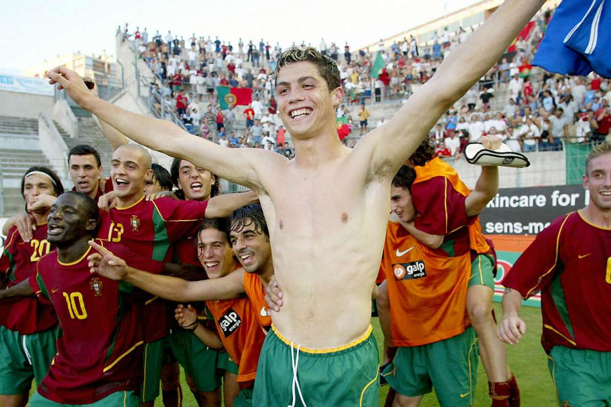 Cristiano Ronaldo Portugal Toulon 21062003
