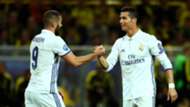 Cristiano Ronaldo Karim Benzema Real Madrid