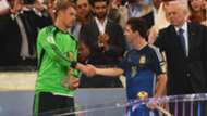 Manuel Neuer Lionel Messi Germany Argentina