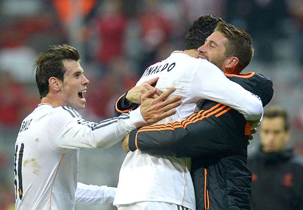 Double Trouble As Sergio Ramos Cristiano Ronaldo Run Riot Champions League In Pics Goal Com Sergio ramos the hero of real madrid! double trouble as sergio ramos