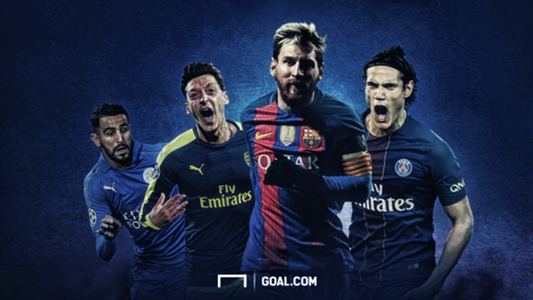 Aguero, Ozil, Messi & the 2016-17 Champions League top ...