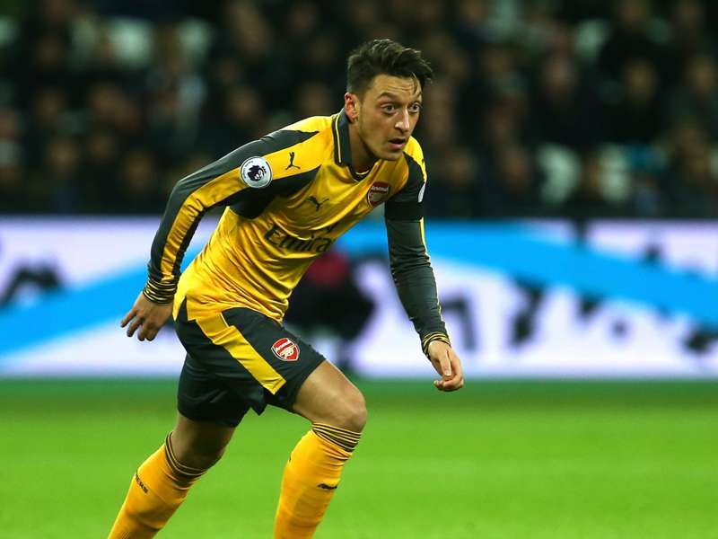 Mesut Ozil Set For Best Goalscoring Season For Arsenal After Equalling 2015 16 Tally Against West Ham Goal Com