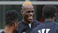 Mario Balotelli Liverpool Training New Haircut