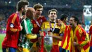 Spain players win Euro 2012