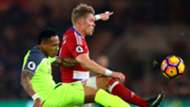 Nathaniel Clyne Premier League Middlesbrough v Liverpool