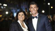 Ronaldo film premiere Cristiano Ronaldo and his mother, Maria