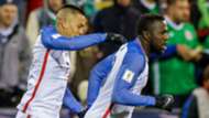 Jozy Altidore Bobby Wood USA Mexico 11112016
