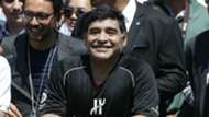 Diego Maradona Jardin du Palais Royal in Paris 09062016