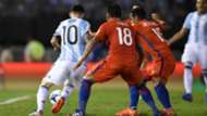 Lionel Messi Argentina Chile Eliminatorias Sudamericanas 2018