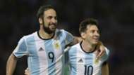 Higuain Messi Argentina v Bolivia Eliminatorias WC Qualifying South America 2018 29032016