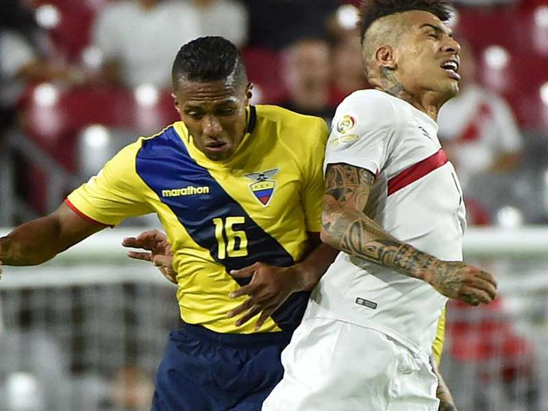 ペルーが２点先行もエクアドルが追いつく B組はブラジル含む３チームの争いに Goal Com