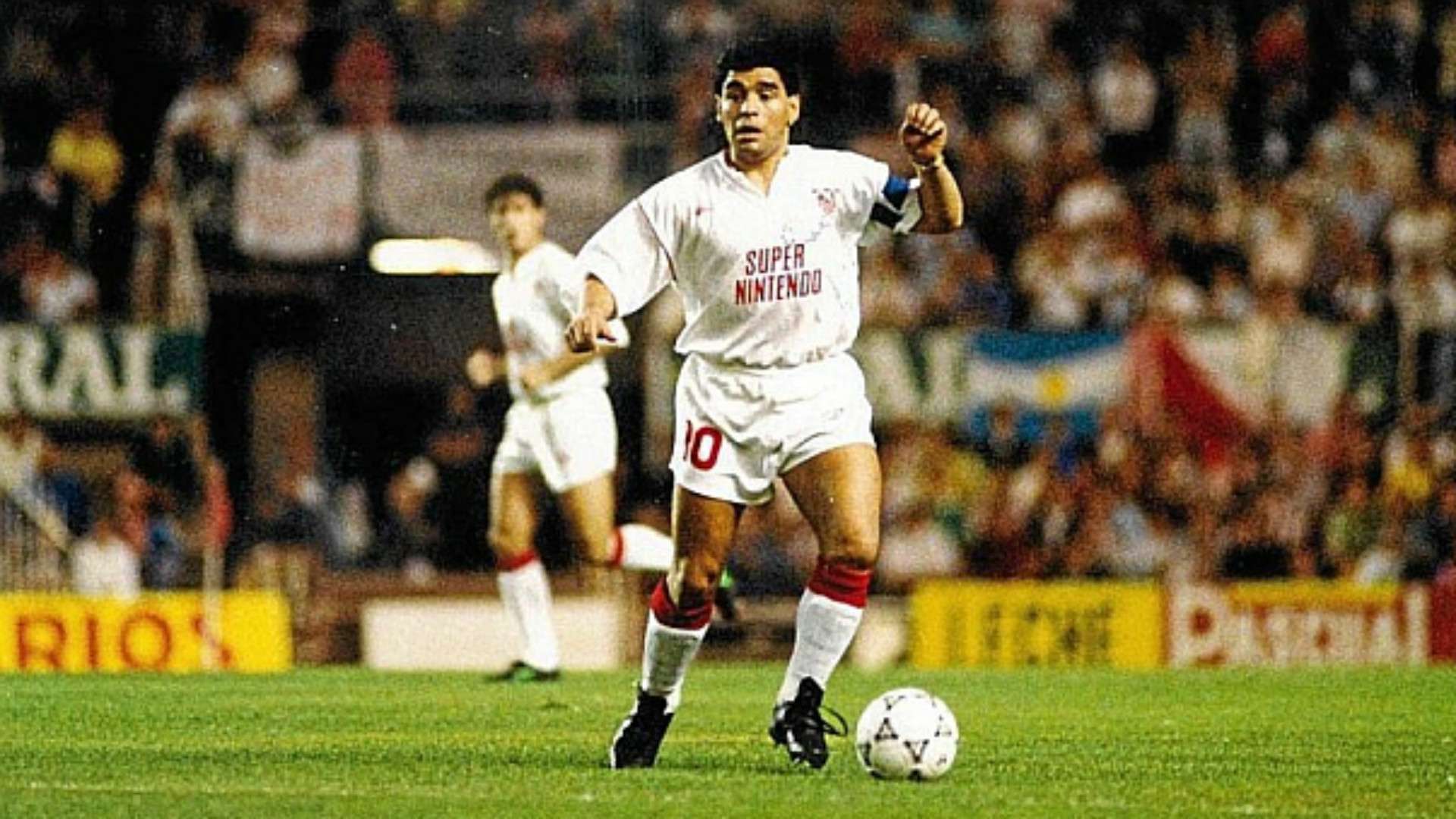 Maradona En El Sevilla Fc Cuando Jugo Cuantas Temporadas Cuantos Partidos Cuantos Goles Marco Y Como Fue Su Fichaje Y Cuanto Pagaron Goal Com