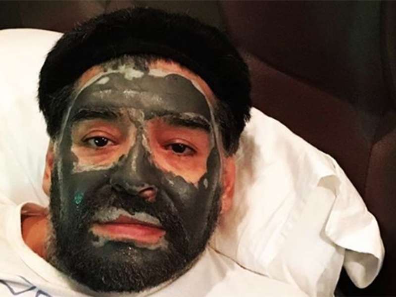 Diego Maradona Reveals His Beauty Secrets In Dubai Goal Com