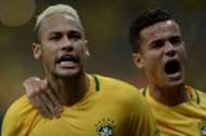 Neymar e Coutinho Brasil Colômbia