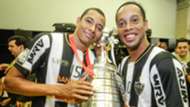 Ronaldinho Gilberto Silva Atlético-MG Campeão Taça Copa Libertadores 2013