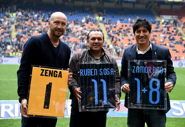 camiseta ivan zamorano inter milan