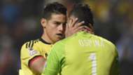 James Rodriguez y David Ospina