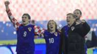 nikica jelavic luka modric ivica olic - croatia 0 turkey 0 - euro 2012 playoff - 11112011