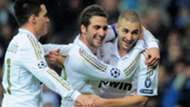 gonzalo higuain karim benzema real madrid 2011