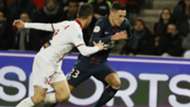 Julian Draxler Sebastien Corchia Paris SG Lille Ligue 1 07022017
