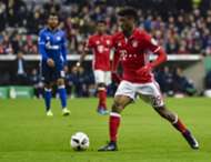 Kingsley Coman in action during FC Bayern Munich v FC Schalke 04, on March 1, 2017