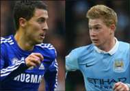 Hazard vs De Bruyne
