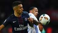 Memphis Depay Marquinhos PSG Lyon Ligue 1 19032017