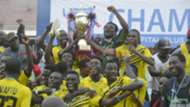 Ashanti Gold celebrate