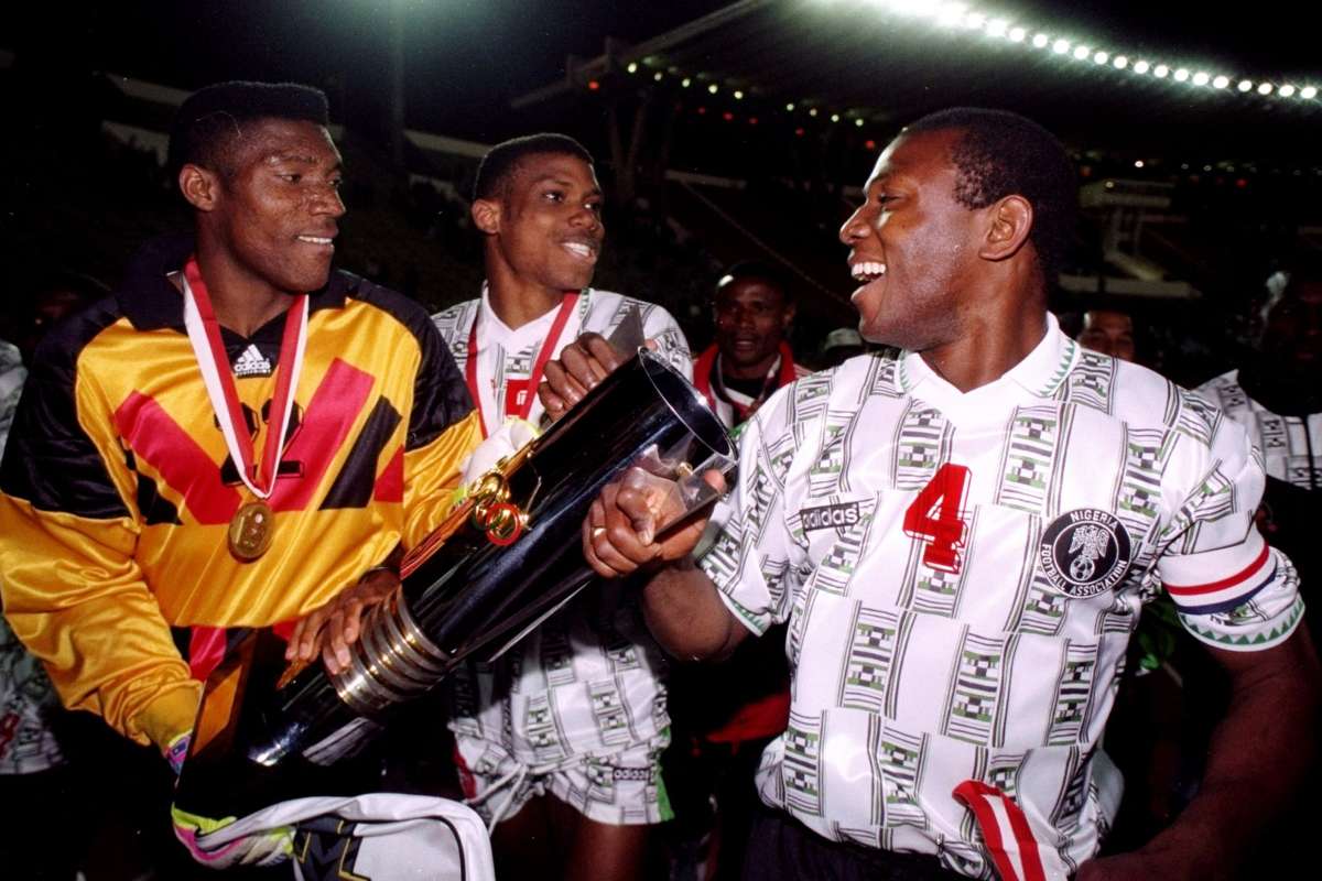 Watch as Caf relives Nigeria defeat Zambia to win 1994 Africa Cup of Nations | Goal.com