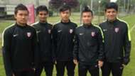 Jerry Lalrinzuala Prosenjit Chakraborty Bedashwor Singh Baoringdao Bodo Anirudh Thapa