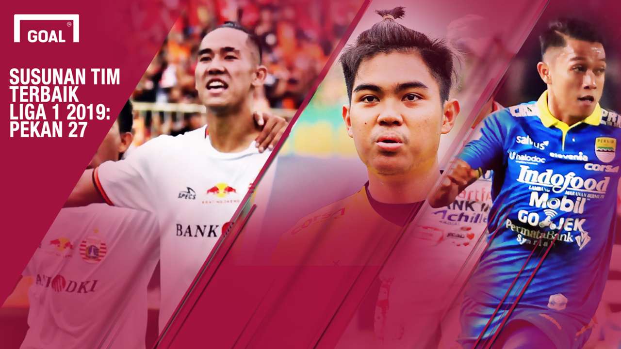 Susunan Tim Terbaik Liga 1 2019 Pekan 27 | Goal.com