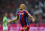 Bayern Munich's Arjen Robben.