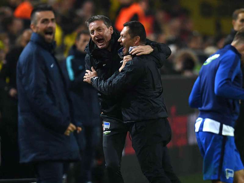 ヘルタ指揮官 ドルトムントとの好ゲームを喜ぶ モルの退場誘発したdfは レッドではなかった Goal Com ヘルタ指揮官 ドルトムントとの好ゲームを喜ぶ モルの退場誘発したdfは レッドではなかった Goal Com