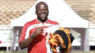 A happy assistant coach Frank Ouna