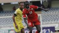 Mathare United ace Erick Johanna scored the all important goal for Harambee Stars