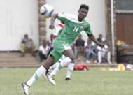 Harambee Stars striker Michael Olunga