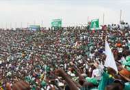 AFC Leopards and Gor Mahia fans in a past derby