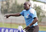 Muhoroni Youth coach Paul Nkata looked a worried man throughout the match