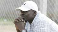 Vihiga County coach Edward Manoah follows proceedings