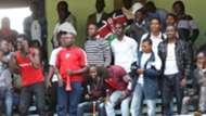 Harambee Stars fans turned out in large numbers to cheer the team