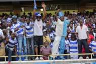 AFC Leopards fans at Kasarani Stadium